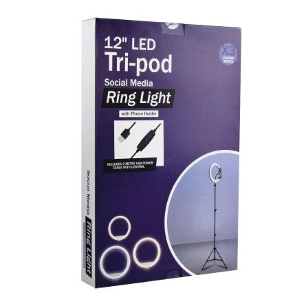 Led RING svjetiljka od 12 inča i tripod 141035