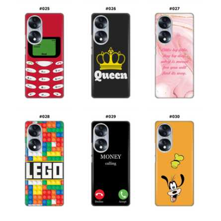 Silikonska Maskica za Honor 70 (5G) / Honor 60  - Šareni motivi 218033