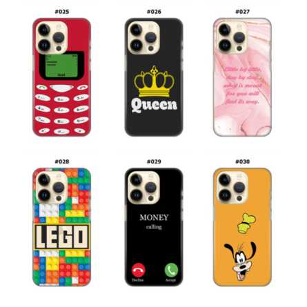 Silikonska Maskica za iPhone 15 Pro Max - Šareni motivi 214709