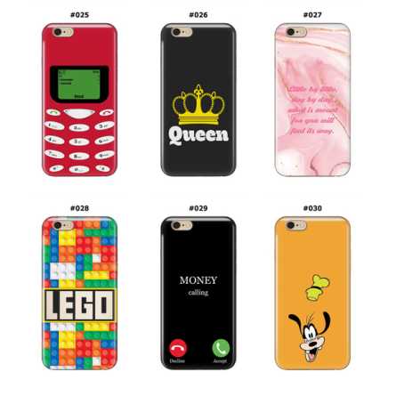 Silikonska Maskica za iPhone 6 Plus/6s Plus - Šareni motivi 211804