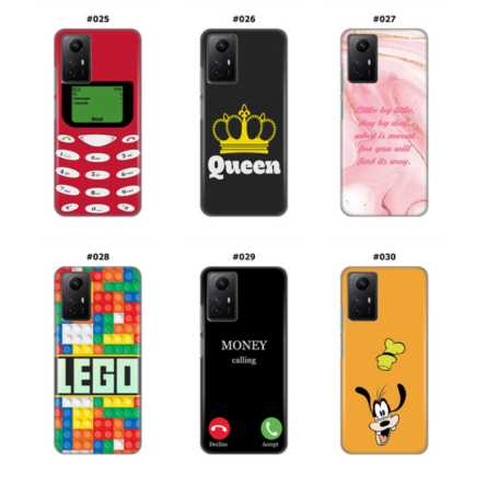 Silikonska Maskica za Redmi Note 12s  - Šareni motivi 218207