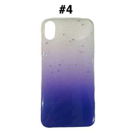 iPhone 7 / 8 / SE 2020 - Silikonska šljokičasta poluprozirna maskica 224616