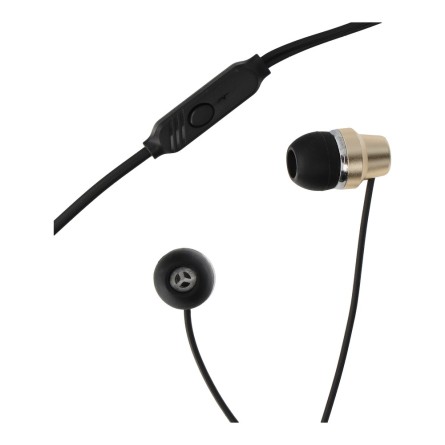 Žičane slušalice PA-E37 3,5mm - zlatne 151197
