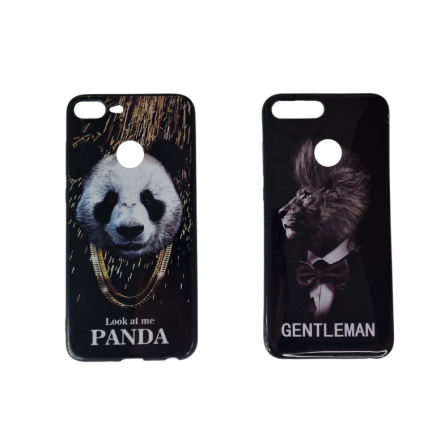 Silikonska šarena maskica s motivom - Honor 9 Lite 219982