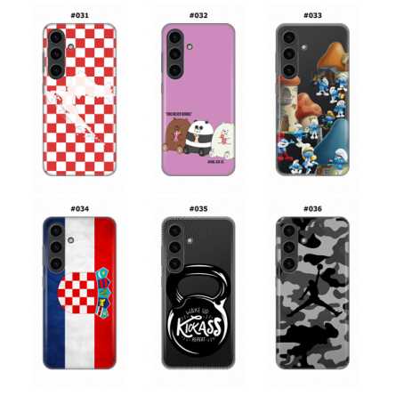 Silikonska Maskica za Galaxy A54 - Šareni motivi         217199