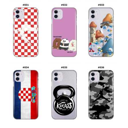 Silikonska Maskica za iPhone 11 - Šareni motivi 210236