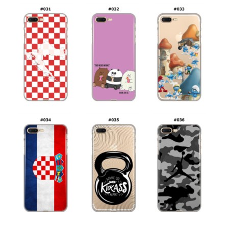 Silikonska Maskica za iPhone 7 Plus/8 Plus - Šareni motivi 211451