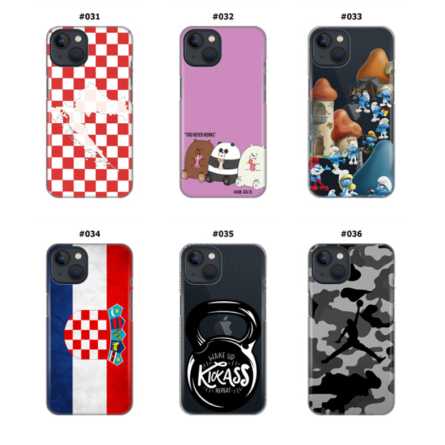 Silikonska Maskica za iPhone 13 Mini  - Šareni motivi 209152