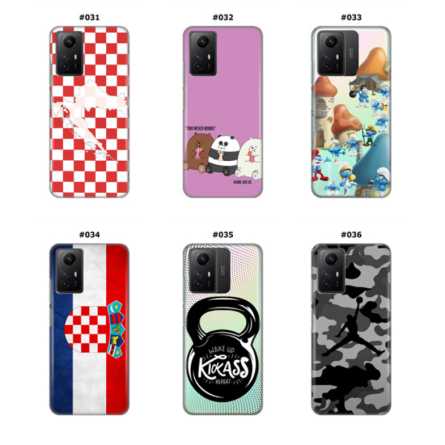 Silikonska Maskica za Redmi Note 12s  - Šareni motivi 218208