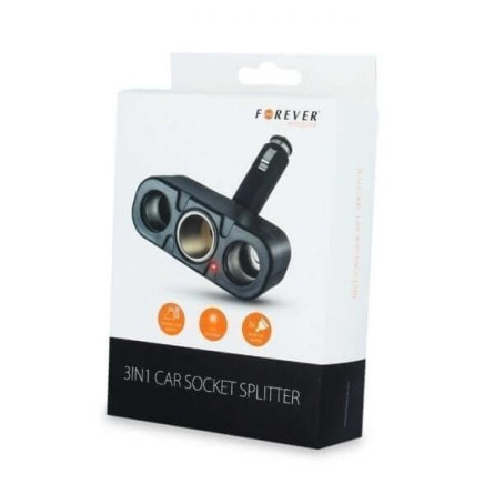 Forever 3u1 Splitter za auto 43689