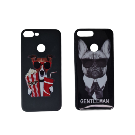 Silikonska šarena maskica s motivom - Honor 9 Lite 219981