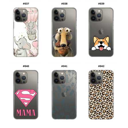 Silikonska Maskica za iPhone 13 Pro Max  - Šareni motivi 208979