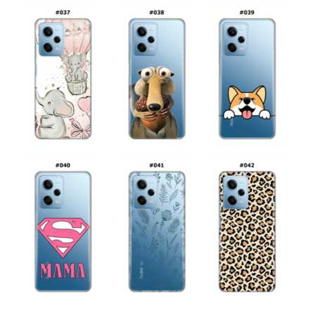 Silikonska Maskica za Xiaomi Redmi Note 12 Pro (5G) - Šareni motivi 215690