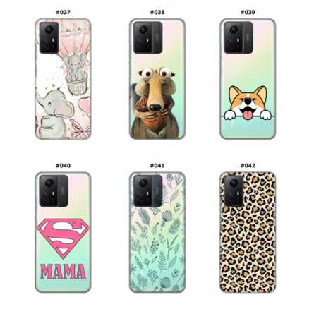 Silikonska Maskica za Redmi Note 12s  - Šareni motivi 218205