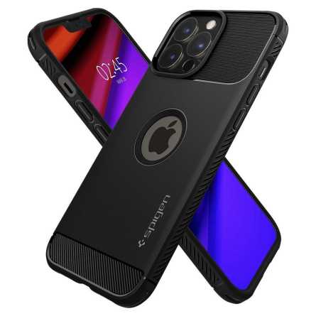 Spigen Rugged Armor Maskica za iPhone 13 Pro - Black 148485