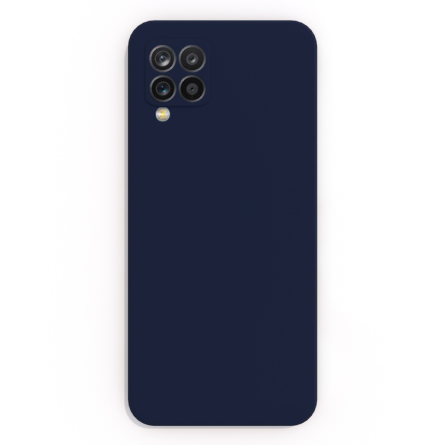 Mekana Silikonska Maskica za Samsung Galaxy A12 - Tamno plava 222762