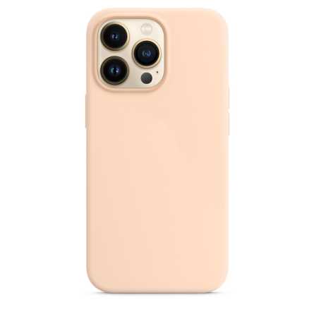 Silikonska Maskica za iPhone 13 Pro - Boja breskve 225705