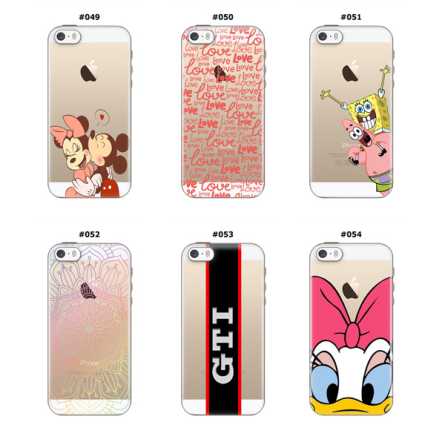Silikonska Maskica za iPhone 5 / 5s / SE (2016) - Šareni motivi 212167
