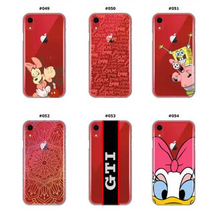 Silikonska Maskica za iPhone XR - Šareni motivi 210936