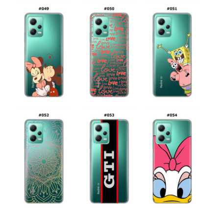 Silikonska Maskica za Xiaomi Redmi Note 12 (5G)  - Šareni motivi 215367