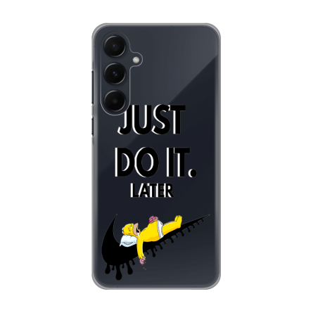Silikonska Maskica za Samsung Galaxy A05s - Just Do It (Later) 243316