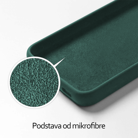 Mekana Silikonska Maskica za Samsung Galaxy A54 - Tamno zelena 226742