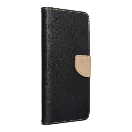 Fancy Wallet Maskica za Samsung Galaxy A36 - Crno-zlatna 246276