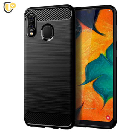 Silikonska Carbon Maskica za Samsung Galaxy A40 39894