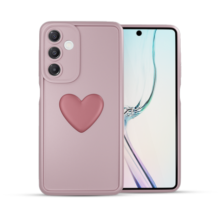 Silikonska "3D Heart" Maskica za Samsung Galaxy A55 u više boja 254564