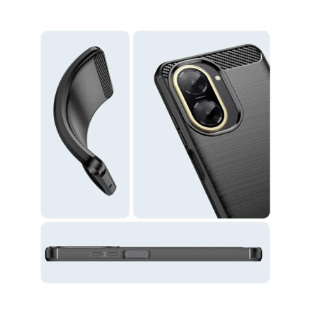 Silikonska Carbon Maskica za Redmi A5 - Crna 256252