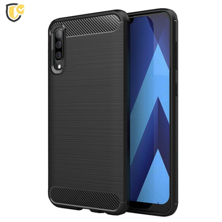 Silikonska Carbon Maskica za Samsung Galaxy A70 39885