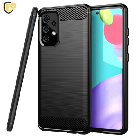 Silikonska Carbon Maskica za Galaxy A72 / A72 5G 124560