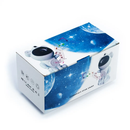 LED Astronaut star projektor i bežični zvučnik X2501 - crveni 254044