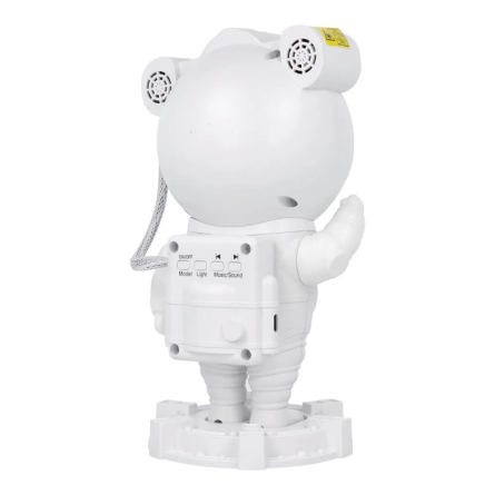 LED Astronaut star projektor i bežični zvučnik X2501 - bijeli 254020