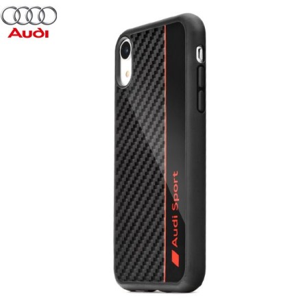 AUDI Carbon Fibre Originalna Maskica za Galaxy S10 Plus 100516