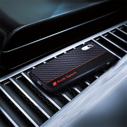 AUDI Carbon Fibre Originalna Maskica za Galaxy S10 Plus 100517