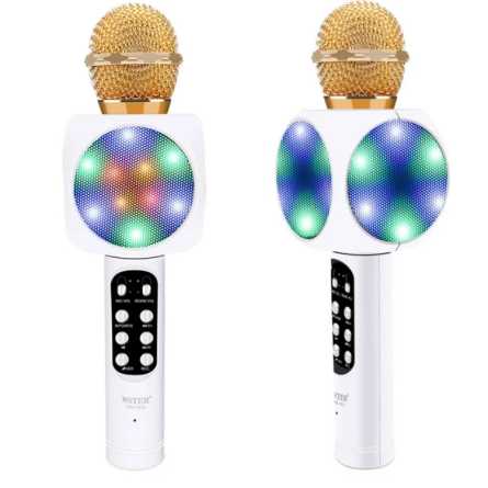 Karaoke mikrofon sa zvučnikom - Bijeli 222930