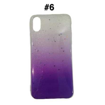 Silikonska šljokičasta poluprozirna maskica za Galaxy Note 8 225988