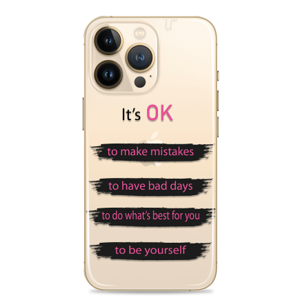 Silikonska maskica za mobitel - It's OK - babe46 225719