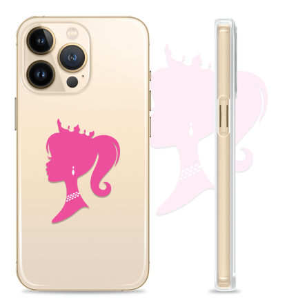 Silikonska maskica za mobitel - Pink Queen - babe52 239874
