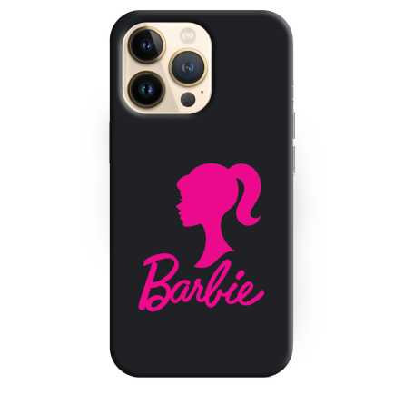 Silikonska crna maskica za mobitel - Pink Barbie - babe62 226147