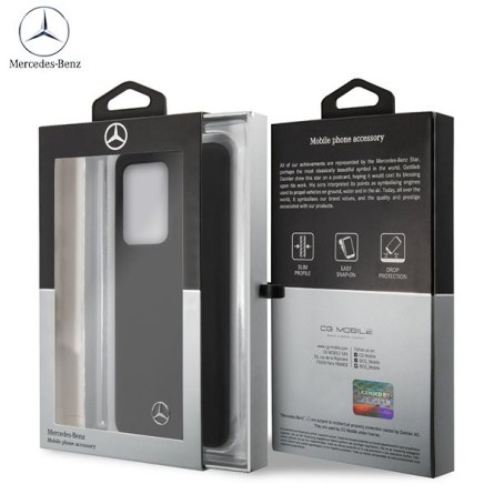 Mercedes Benz Originalna Maskica za Galaxy S20 Ultra – Crna 100739