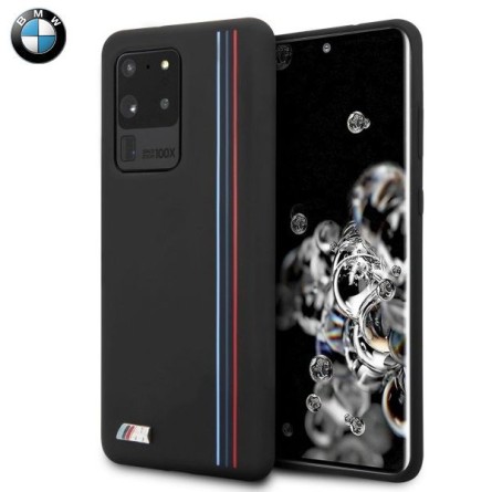 BMW Stripes Originalna Maskica za Galaxy S20 Ultra – Crna 100202