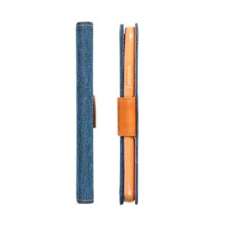 Canvas preklopna maskica za Samsung Galaxy A55 - Plava 245318