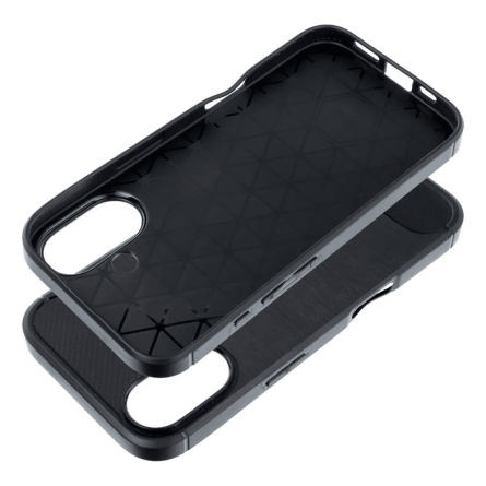 Silikonska Carbon Maskica za iPhone 16 240689