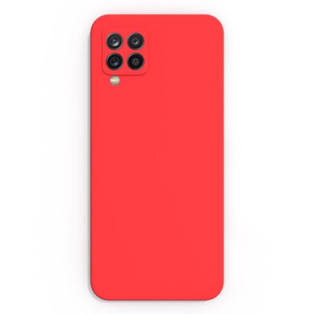 Mekana Silikonska Maskica za Samsung Galaxy A12 - Crvena 225390