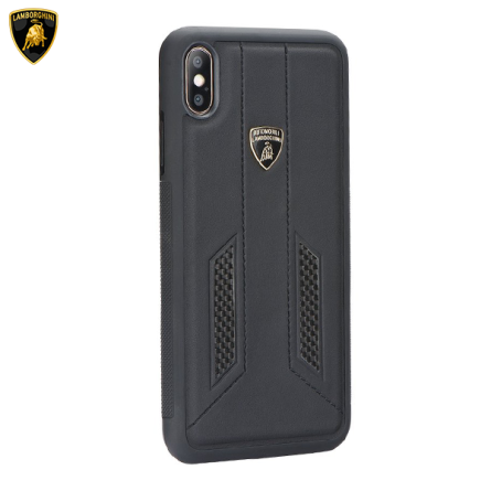 Lamborghini HURACAN-D1 Carbon Originalna Maskica za iPhone XS Max – Crna 100704