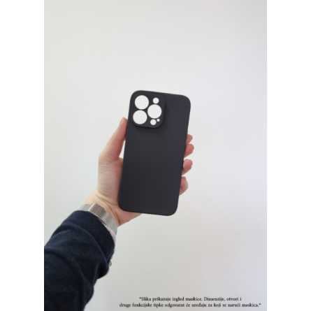 Crna silikonska maskica za Honor 7A (2018) 220112