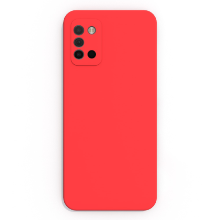 Silikonska Maskica za Samsung Galaxy A03s - Crvena 222730