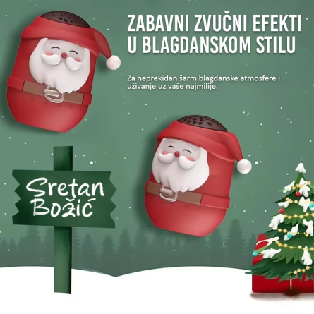 Djed Božičnjak bluetooth zvučnik - Crveni 256515